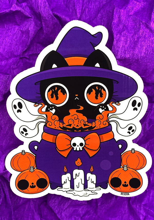 Halloween Hocus Purr-cus | STICKER