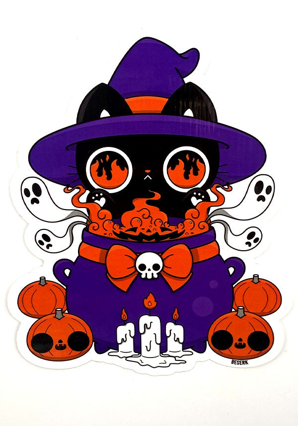 Halloween Hocus Purr-cus | STICKER