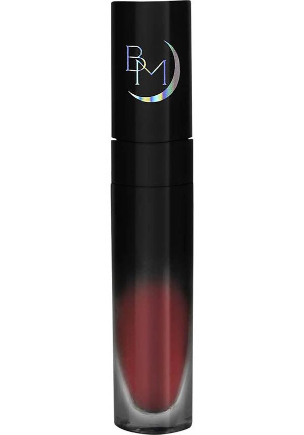 Sanguis | LIQUID LIPSTICK* - Beserk - all, black moon cosmetics, blackmooncosmetics, BMC210921, bright, bright red, clickfrenzy15-2023, colour:red, cosmetics, discountapp, eofy2023, eofy2023blackmooncosmetics25, exclusive, labelexclusive, labelvegan, lip, lips, lipstick, liquid lipstick, make up, makeup, nov21, pin up, pinup, R071121, red, rockabilly, sale, vegan