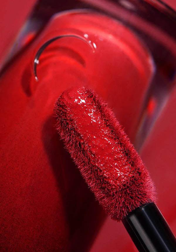 Sanguis | LIQUID LIPSTICK* - Beserk - all, black moon cosmetics, blackmooncosmetics, BMC210921, bright, bright red, clickfrenzy15-2023, colour:red, cosmetics, discountapp, eofy2023, eofy2023blackmooncosmetics25, exclusive, labelexclusive, labelvegan, lip, lips, lipstick, liquid lipstick, make up, makeup, nov21, pin up, pinup, R071121, red, rockabilly, sale, vegan