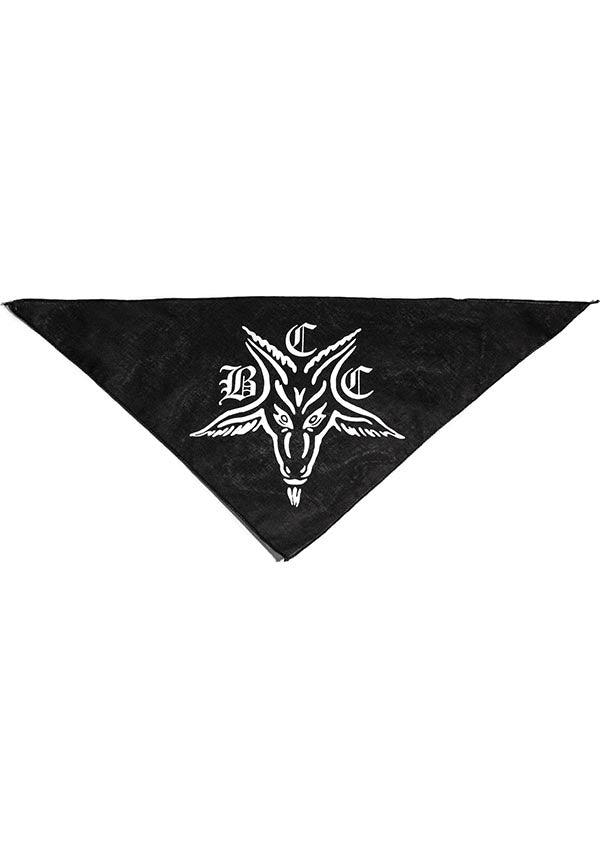 BCC Goat | PET BANDANA** - Beserk - all, bandana, BCD378, black, blackcraft, cat, cats, clickfrenzy15-2023, clothing, discountapp, dog, dogs, exclusive, finalsale, fur parents, goth, gothic, gothic homewares, home, homeware, homewares, jun22, labelexclusive, mothersdaypet, mysterypack2023, pet, pet clothing, pets, r260622, sale, septembersale2022, septembersale202220