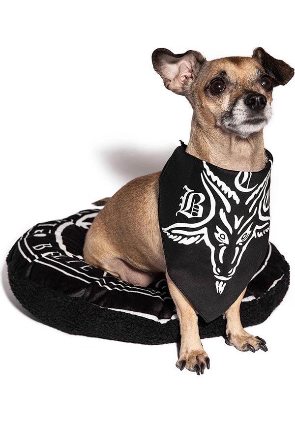BCC Goat | PET BANDANA** - Beserk - all, bandana, BCD378, black, blackcraft, cat, cats, clickfrenzy15-2023, clothing, discountapp, dog, dogs, exclusive, finalsale, fur parents, goth, gothic, gothic homewares, home, homeware, homewares, jun22, labelexclusive, mothersdaypet, mysterypack2023, pet, pet clothing, pets, r260622, sale, septembersale2022, septembersale202220