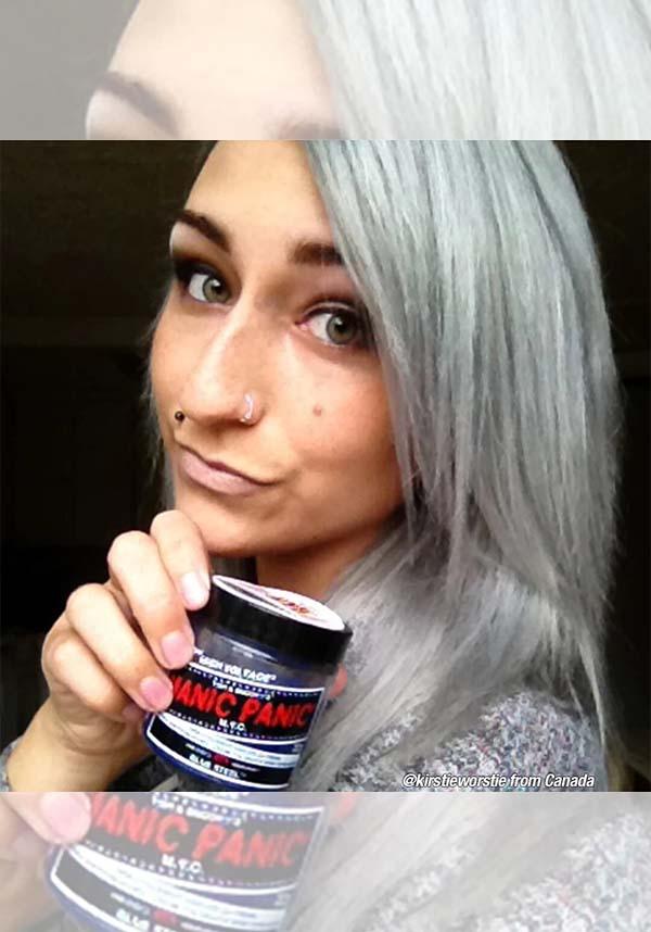 Blue Steel | CLASSIC COLOUR - Beserk - all, blue, clickfrenzy15-2023, cosmetics, cpgstinc, discountapp, dye, ebaymp, fp, goth, grey, hair blue, hair colour, hair dye, hair silver, labelvegan, manic panic, manic panic hair, silver, vegan