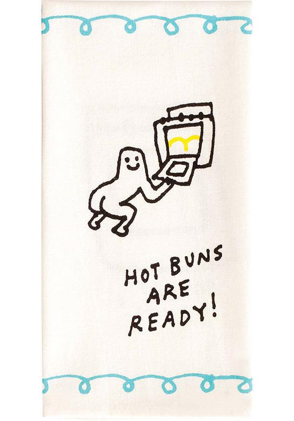Hot Buns Are Ready | DISH TOWEL - Beserk - all, christmas gift, christmas gifts, clickfrenzy15-2023, cooking, cpgstinc, discountapp, dish towel, fp, gift, gift idea, gift ideas, gifts, home, homewares, kitchen, oct19, optoco, towel, valentines, white
