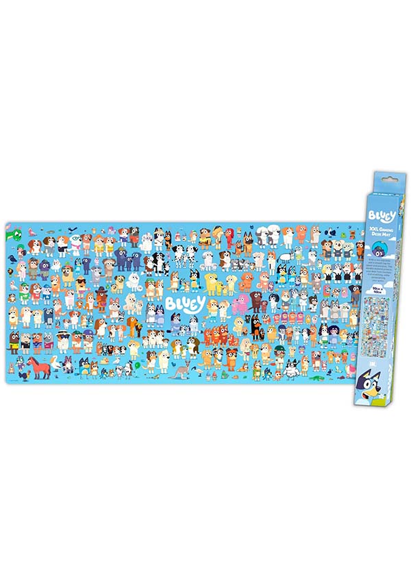 Bluey Bluey: Characters - Back View