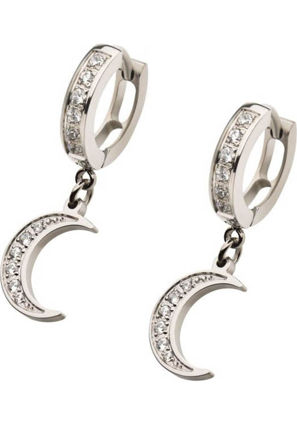 Crescent Moon | EARRINGS*