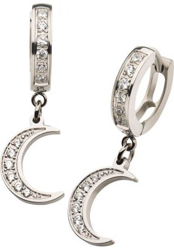 Crescent Moon | EARRINGS*
