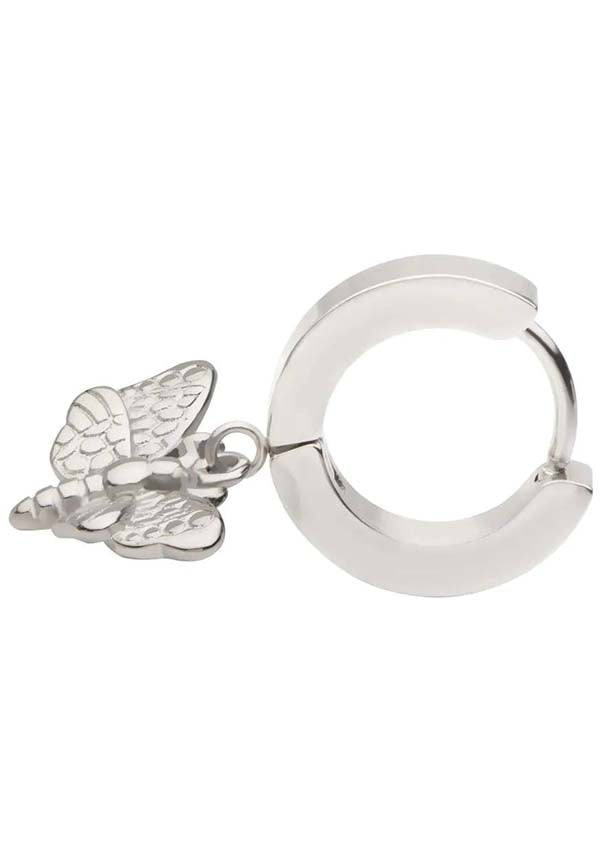 Mourning Cloak | HUGGIE EARRINGS*