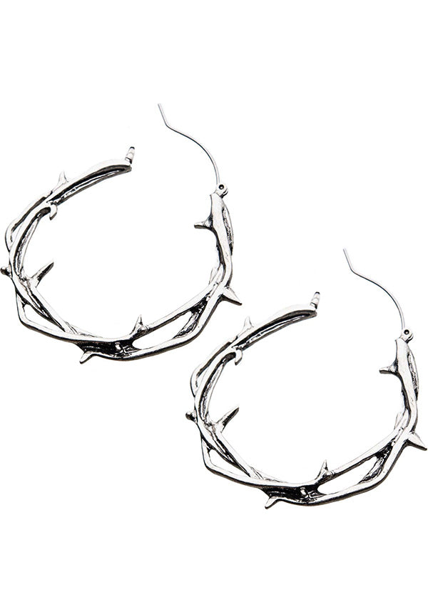 Twisted Thorn | PLUG HOOP EARRINGS