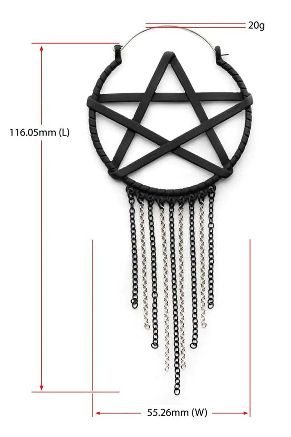 Unholy | PLUG HOOP EARRINGS
