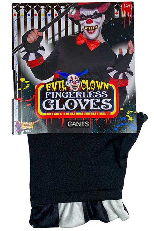 Evil Clown | FINGERLESS GLOVES