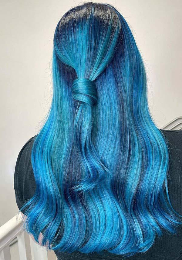 Capri Blue | HAIR COLOUR - Beserk - all, beserkstaple, blue, clickfrenzy15-2023, cosmetics, crazy color, discountapp, dye, fp, hair, hair blue, hair colour, hair dye, hair dyes, labelvegan, mermaid, repriced011222, vegan