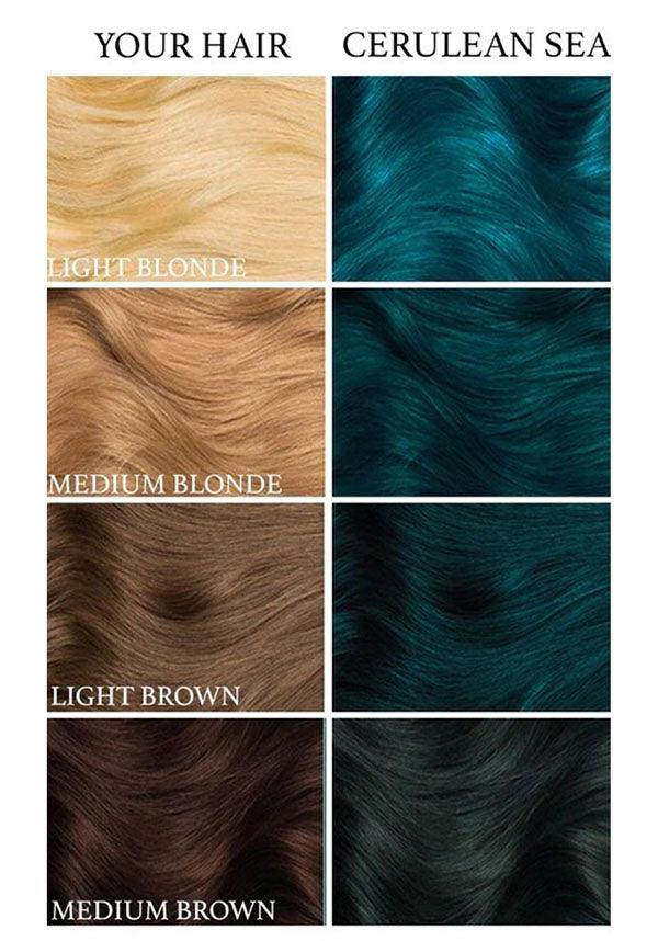 Cerulean Sea | HAIR DYE - Beserk - all, clickfrenzy15-2023, cosmetics, dark green, discountapp, dye, fp, green, hair, hair colour, hair dye, hair dyes, hair green, labelvegan, luna tides, lunar tides, mermaid, vegan