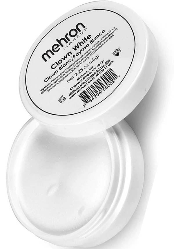 Mehron Makeup Clown White - Front View