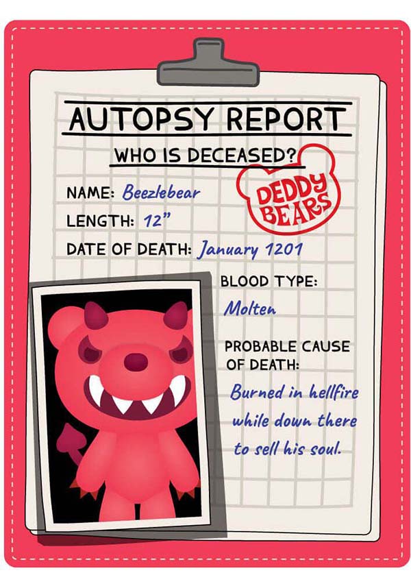 Beezlebear | DEDDY BEAR BODY BAG PLUSH