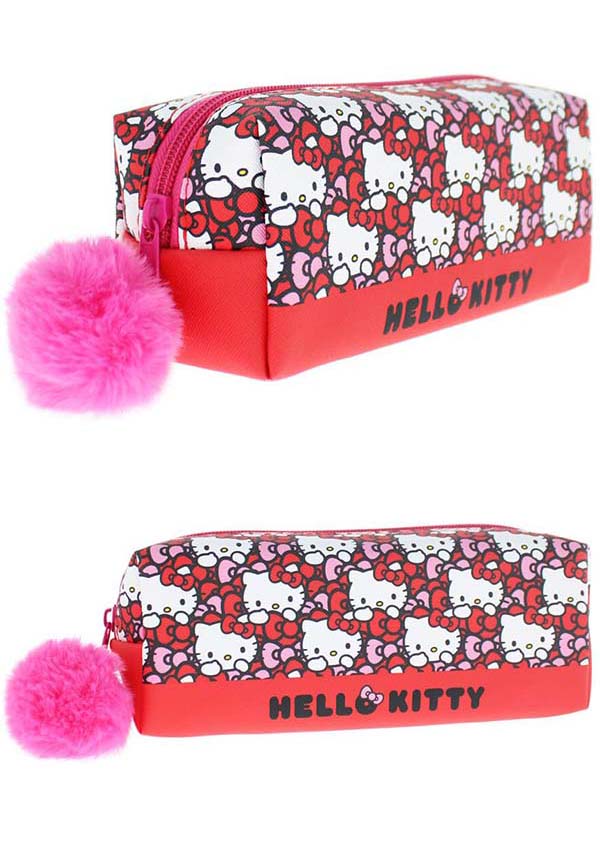 Hello Kitty: Hearts & Bows | PENCIL CASE*