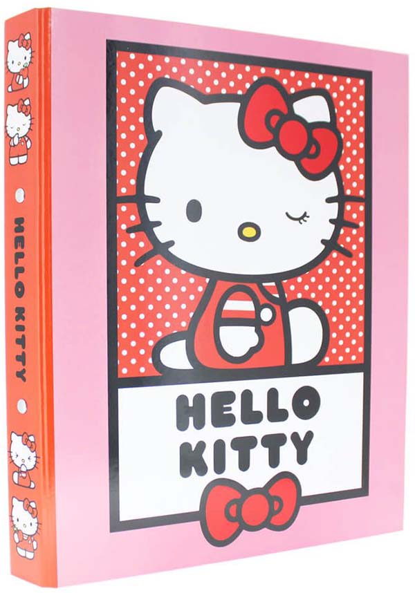 Hello Kitty Hearts & Bows | RING BINDER*