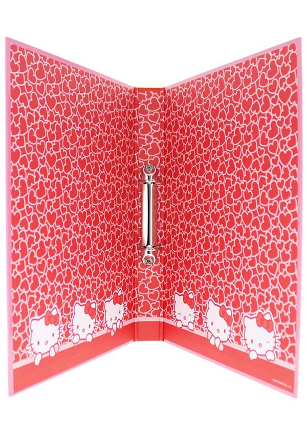 Hello Kitty Hearts & Bows | RING BINDER*
