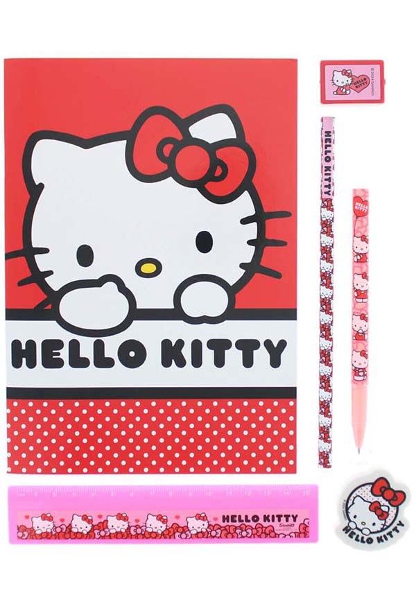 Hello Kitty: Hearts & Bows | STATIONERY SET*