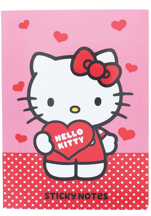 Hello Kitty: Hearts & Bows | STICKY NOTES SET*