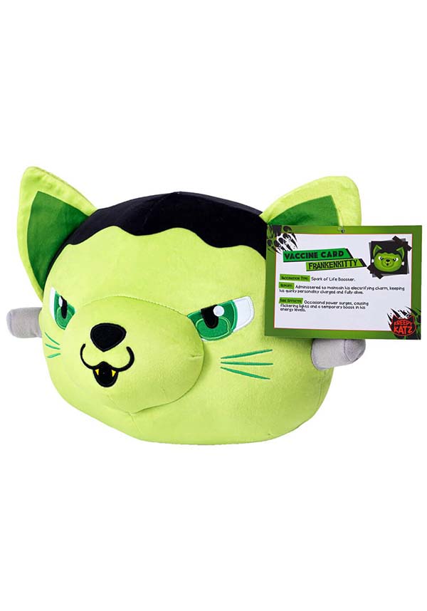 Frankenkitty | KREEPY KATZ CARRIER PLUSH*