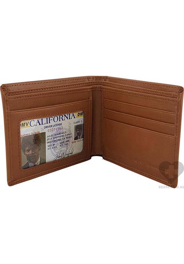 Pulp Fiction [Brown] | Bad Mother F - WALLET