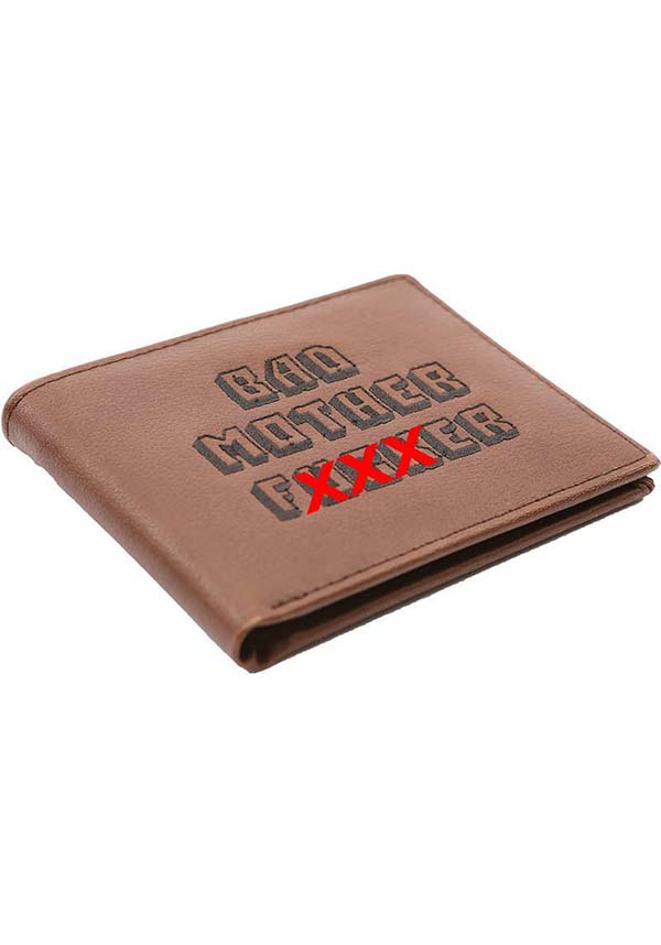 Pulp Fiction [Brown] | Bad Mother F - WALLET
