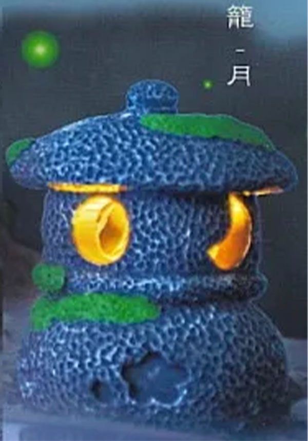Blind Boxes Stone Lantern Light - Lifestyle Shot