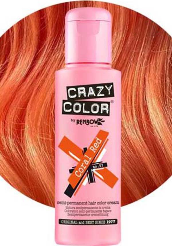 Coral Red | HAIR COLOUR - Beserk - all, beserkstaple, clickfrenzy15-2023, cosmetics, crazy color, discountapp, dye, fp, hair, hair colour, hair dye, hair dyes, hair orange, hair red, labelvegan, orange, peach, red, repriced011222, vegan