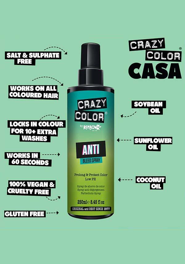 Anti Bleed | SPRAY - Beserk - all, beserkstaple, clickfrenzy15-2023, cosmetics, crazy color, discountapp, dye, dyes, fp, hair, hair care, hair colour, hair colours, hair dye, hair dyes, hair products, jul20