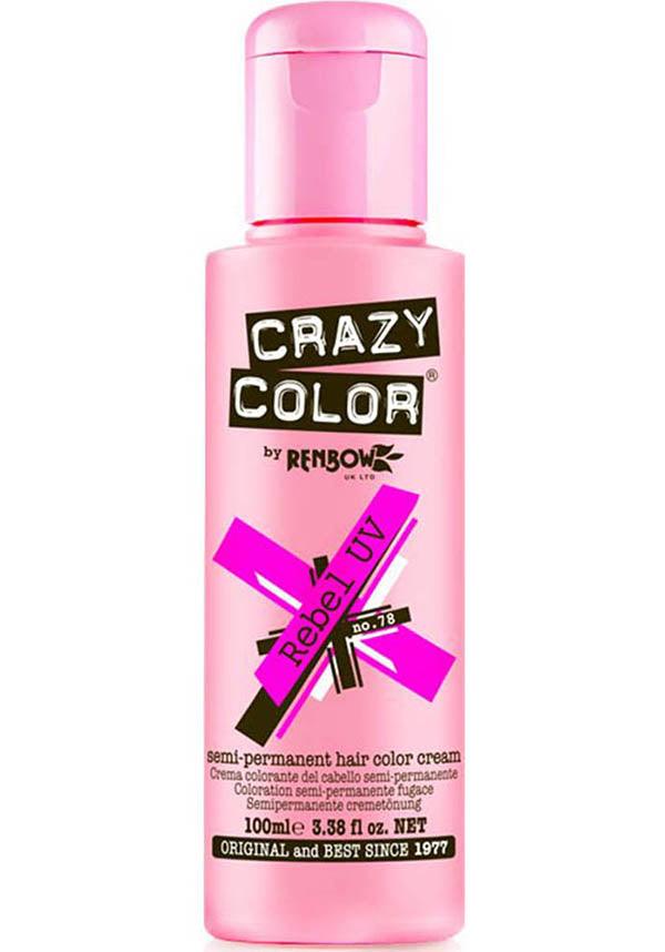 Rebel UV | HAIR COLOUR - Beserk - all, beserkstaple, clickfrenzy15-2023, cosmetics, crazy color, discountapp, dye, fp, hair, hair colour, hair dye, hair dyes, hair pink, jul18, labeluvreactive, labelvegan, mermaid, pink, repriced011222, uv, uv reactive, uvreactive, uvreactive1, vegan