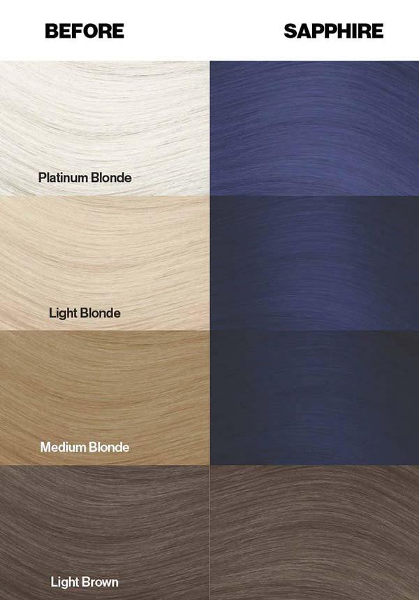 Sapphire | HAIR COLOUR - Beserk - all, beserkstaple, blue, clickfrenzy15-2023, cosmetics, crazy color, dec17, discountapp, dye, fp, hair, hair blue, hair colour, hair dye, hair dyes, labelvegan, repriced011222, vegan