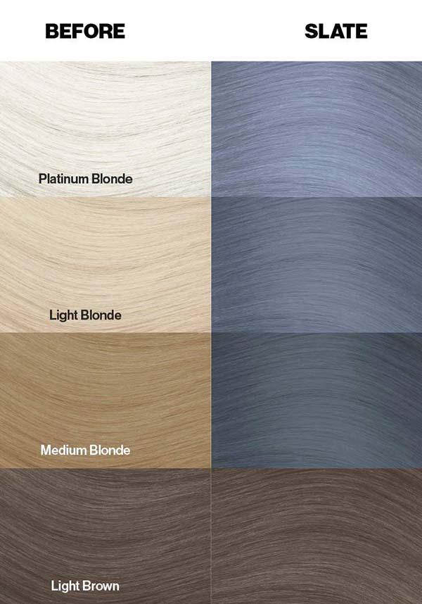 Slate | HAIR COLOUR - Beserk - all, beserkstaple, clickfrenzy15-2023, cosmetics, crazy color, dec17, discountapp, dye, fp, goth, grey, hair, hair colour, hair dye, hair dyes, hair grey, labelvegan, repriced011222, vegan