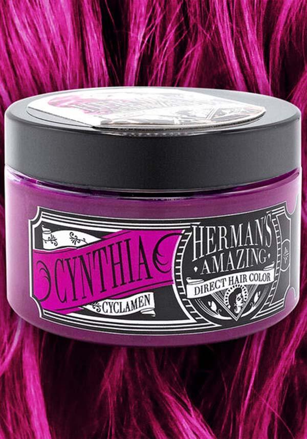 Cynthia Cyclamen | HAIR COLOUR - Beserk - all, bright, clickfrenzy15-2023, cosmetics, discountapp, dye, fp, fuchsia, hair, hair color, hair colour, hair colours, hair dye, hair dyes, hair pink, hermans, hermans colour, hermans hair colour, labelvegan, magenta, mermaid, pink, rainbow hair, vegan