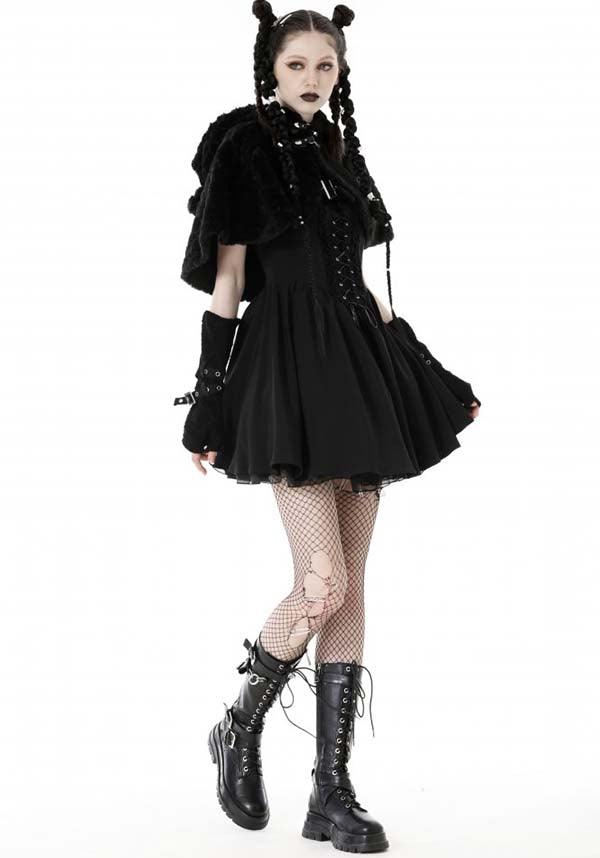 Black Bear Lolita | CAPE - Beserk - all clothing, all ladies clothing, bear, black, bolero, cape, capelet, cardigan, clothing, cute, dark in love, DIL230530, discountapp, ear, ears, fluffy, fp, googleshopping, goth, gothic, hood, hooded, hoodie, hoodies, hoody, jun23, kawaii, labelnew, ladies clothing, ladies outerwear, lolita, outerwear, R220623, unisex, winter, winter clothing, winter wear, womens, womens crop, womens hoodie