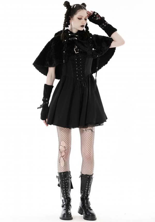 Black Bear Lolita | CAPE - Beserk - all clothing, all ladies clothing, bear, black, bolero, cape, capelet, cardigan, clothing, cute, dark in love, DIL230530, discountapp, ear, ears, fluffy, fp, googleshopping, goth, gothic, hood, hooded, hoodie, hoodies, hoody, jun23, kawaii, labelnew, ladies clothing, ladies outerwear, lolita, outerwear, R220623, unisex, winter, winter clothing, winter wear, womens, womens crop, womens hoodie