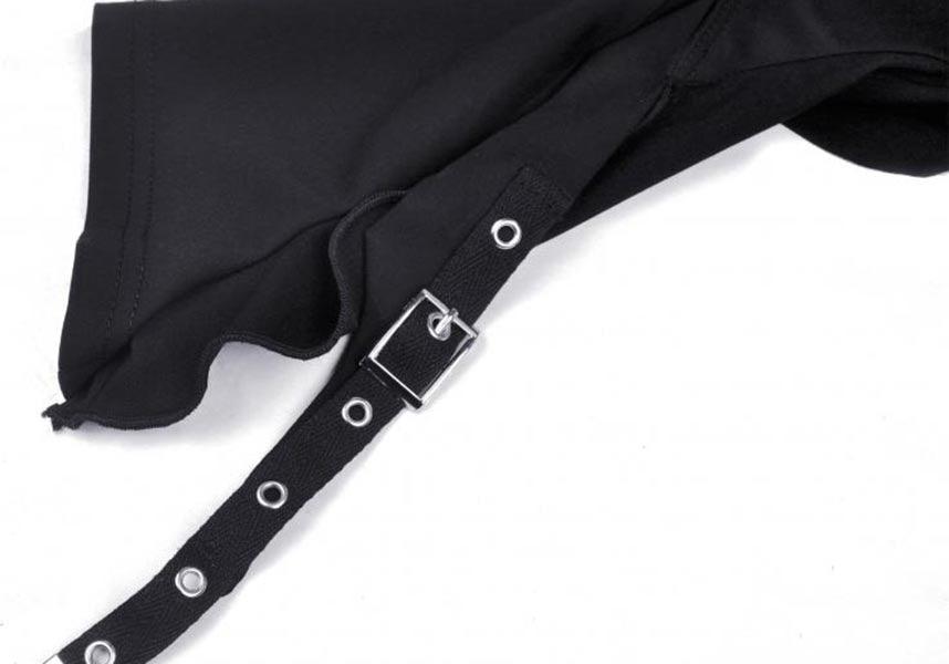 Black Cat | CROPPED HOODIE - Beserk - all, all clothing, all ladies clothing, cape, cardigan, cat, cats, clickfrenzy15-2023, clothing, cool, DIL220427, discountapp, fp, hood, hooded, hoodie, hoodies, ladies clothing, ladies outerwear, may22, outerwear, R220522, shrug, tail, winter, winter clothing, winter wear, womens hoodie