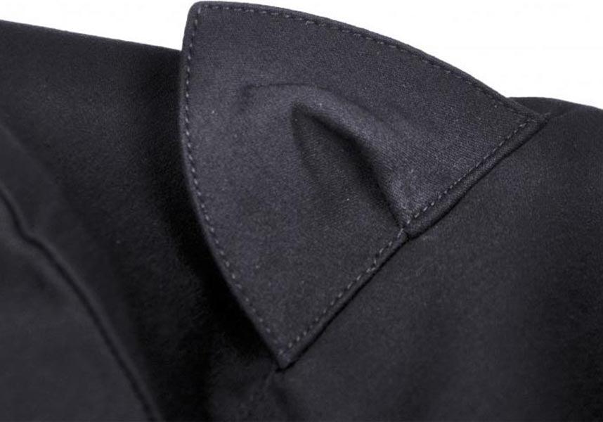 Black Cat | CROPPED HOODIE - Beserk - all, all clothing, all ladies clothing, cape, cardigan, cat, cats, clickfrenzy15-2023, clothing, cool, DIL220427, discountapp, fp, hood, hooded, hoodie, hoodies, ladies clothing, ladies outerwear, may22, outerwear, R220522, shrug, tail, winter, winter clothing, winter wear, womens hoodie