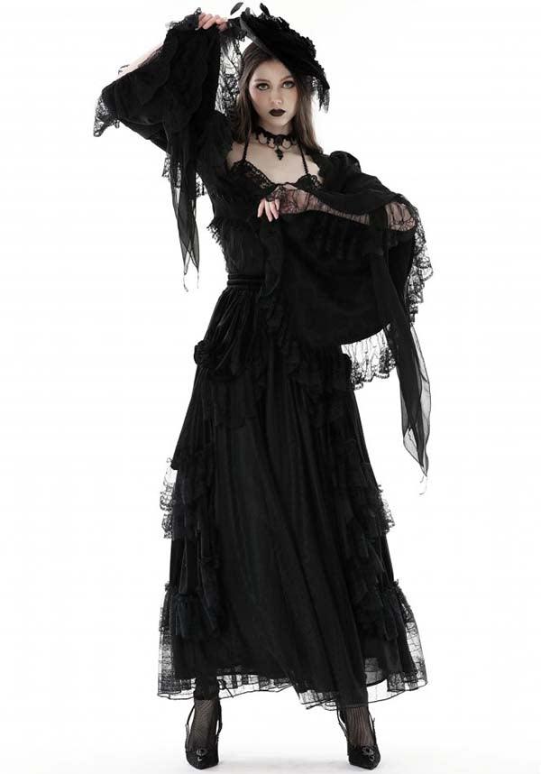 Eveline Gothic Underbust | BELL SLEEVE BOLERO