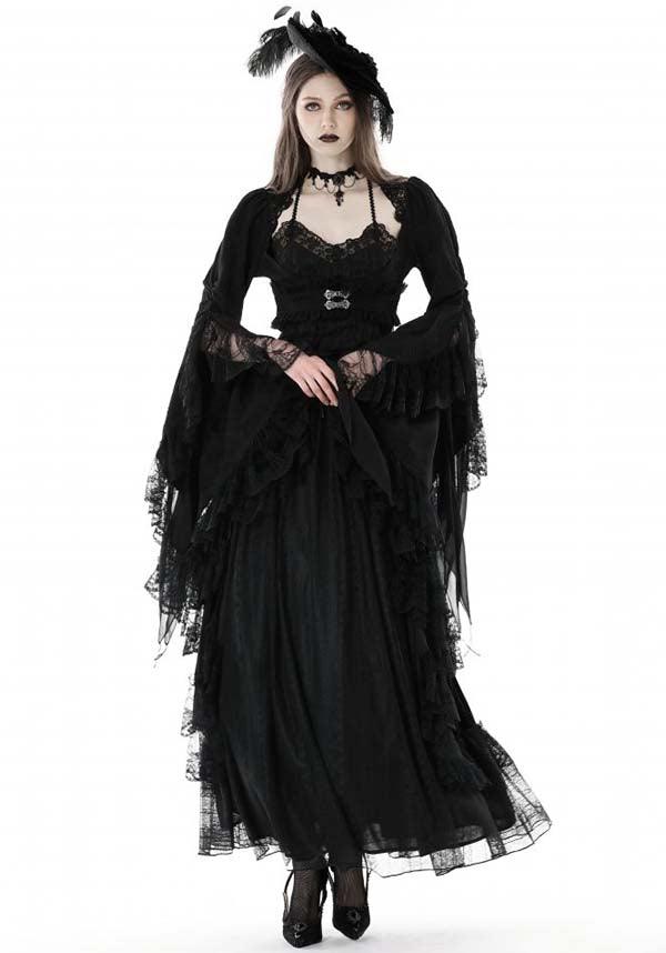 Eveline Gothic Underbust | BELL SLEEVE BOLERO
