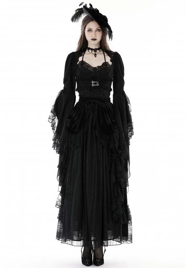 Eveline Gothic Underbust | BELL SLEEVE BOLERO