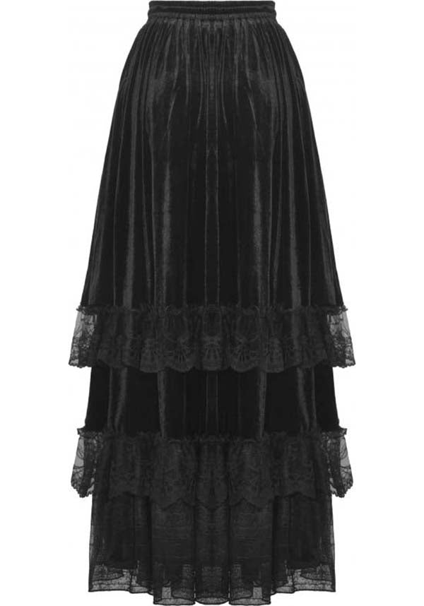 Gothic Court | MAXI VELVET SKIRT
