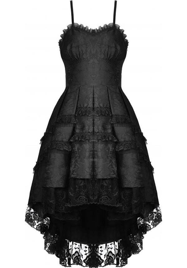 Haunt | DRESS - Beserk - all, all clothing, all ladies clothing, asymmetric, asymmetrical, black, clickfrenzy15-2023, clothing, dark in love, DIL220811, discountapp, dress, dressapril25, dresses, formal, fp, googleshopping, goth, gothic, high low, lace, ladies clothing, ladies dress, ladies dresses, lolita, prom, prom dress, R130922, repriced080623, sep22, Sept, steampunk, sweet heart neckline, victorian, Victorian dress, witch, witches, witchy, women, womens, womens dress, womens dresses