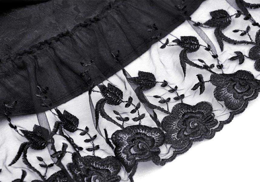 Haunt | DRESS - Beserk - all, all clothing, all ladies clothing, asymmetric, asymmetrical, black, clickfrenzy15-2023, clothing, dark in love, DIL220811, discountapp, dress, dressapril25, dresses, formal, fp, googleshopping, goth, gothic, high low, lace, ladies clothing, ladies dress, ladies dresses, lolita, prom, prom dress, R130922, repriced080623, sep22, Sept, steampunk, sweet heart neckline, victorian, Victorian dress, witch, witches, witchy, women, womens, womens dress, womens dresses