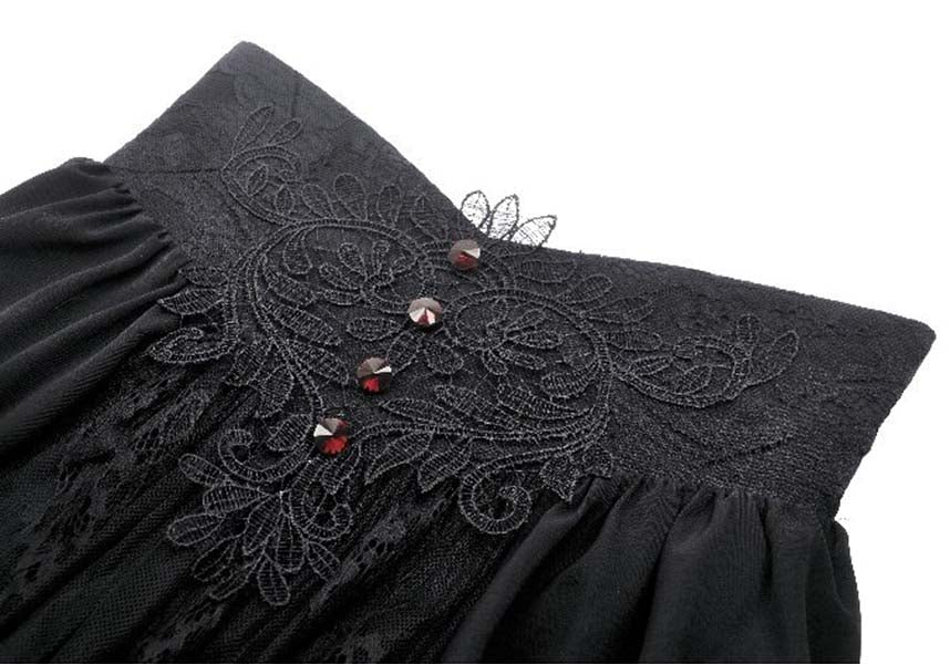 Heart Embroidered | MAXI SKIRT*