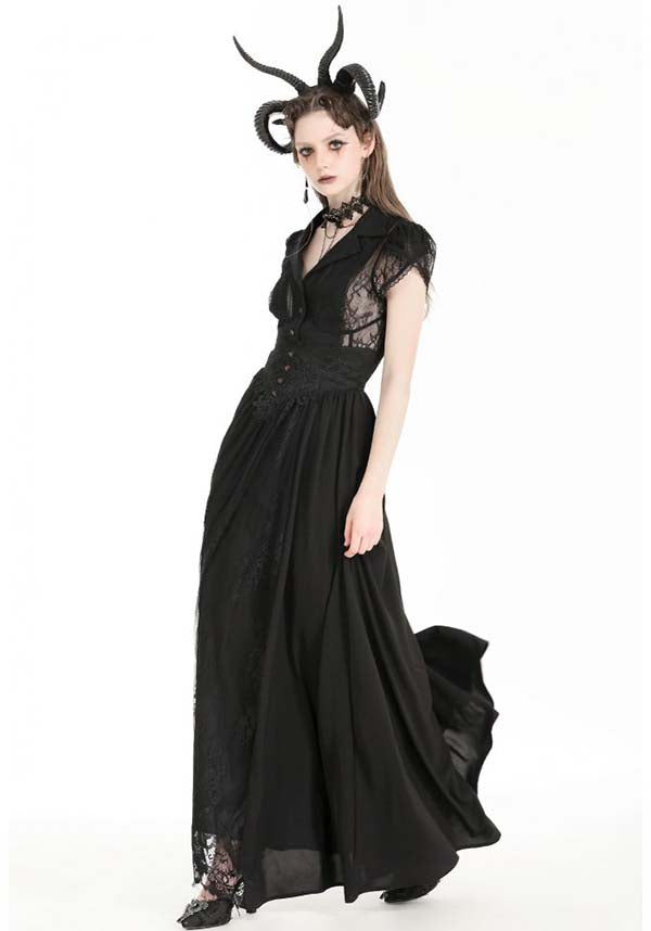 Heart Embroidered | MAXI SKIRT*