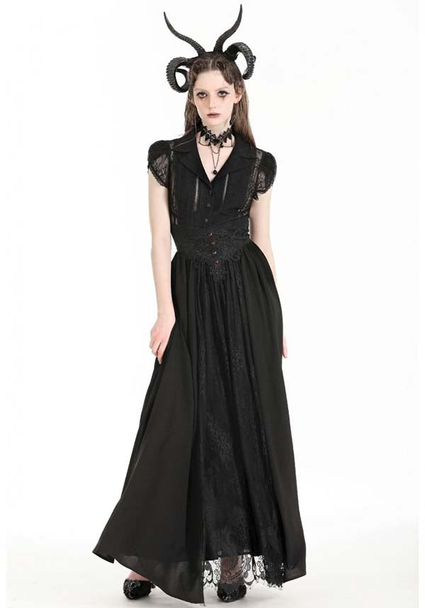 Heart Embroidered | MAXI SKIRT*