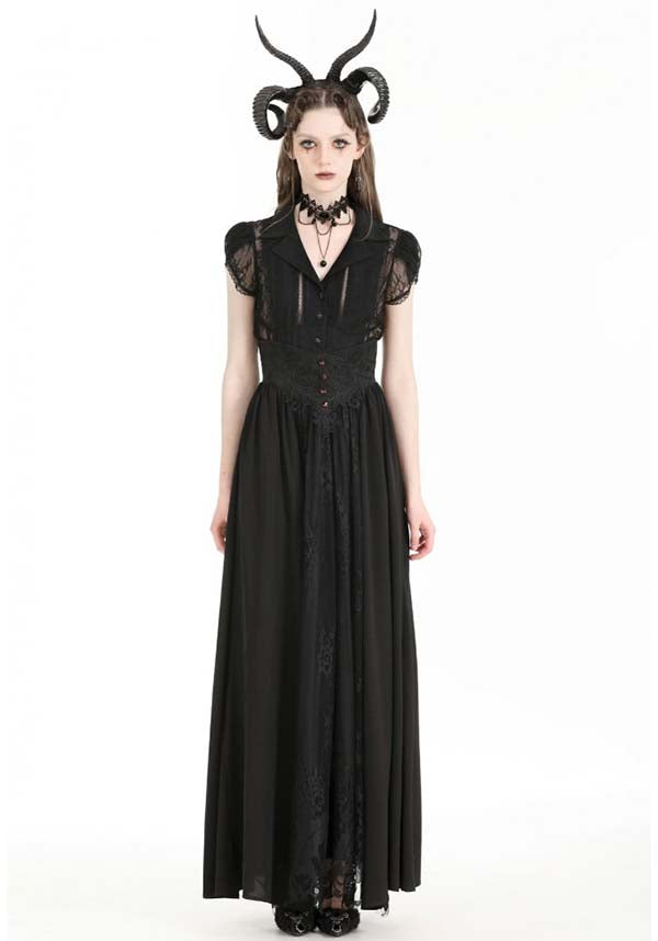 Heart Embroidered | MAXI SKIRT*