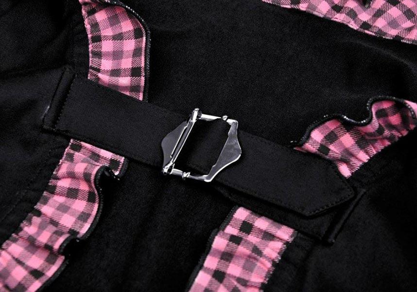 Mesmerise | CROPPED HOODIE^ - Beserk - all, all clothing, all ladies, all ladies clothing, backorder, black, bolero, buckle, cape, cardigan, cat, cats, checkered, clickfrenzy15-2023, clothing, DIL220811, discountapp, fp, googleshopping, goth, gothic, hood, hooded, hoodie, hoodies, kawaii, ladies, ladies clothing, ladies outerwear, outerwear, pastel goth, pink, plaid, R130922, ruffle, sep22, Sept, shrug, tartan, winter, winter wear, woman, women, womens hoodie