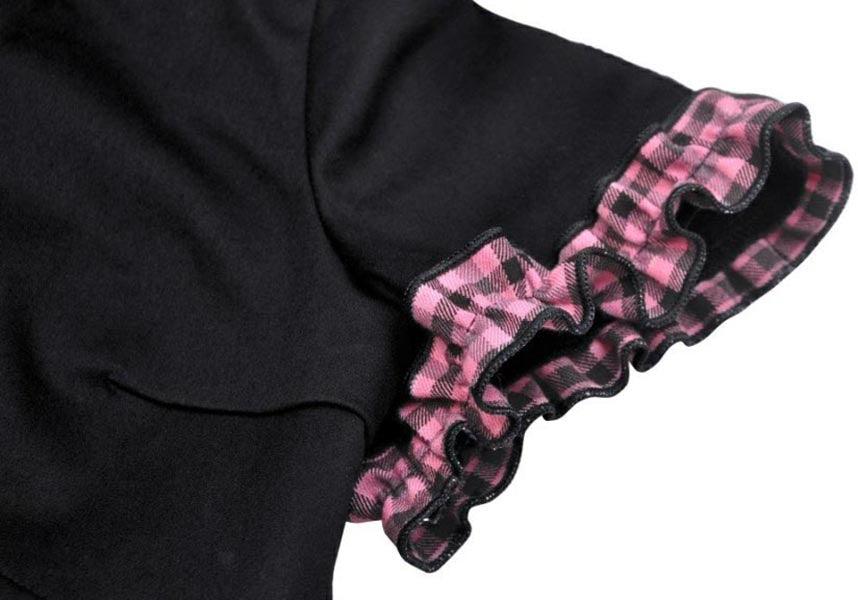 Mesmerise | CROPPED HOODIE^ - Beserk - all, all clothing, all ladies, all ladies clothing, backorder, black, bolero, buckle, cape, cardigan, cat, cats, checkered, clickfrenzy15-2023, clothing, DIL220811, discountapp, fp, googleshopping, goth, gothic, hood, hooded, hoodie, hoodies, kawaii, ladies, ladies clothing, ladies outerwear, outerwear, pastel goth, pink, plaid, R130922, ruffle, sep22, Sept, shrug, tartan, winter, winter wear, woman, women, womens hoodie